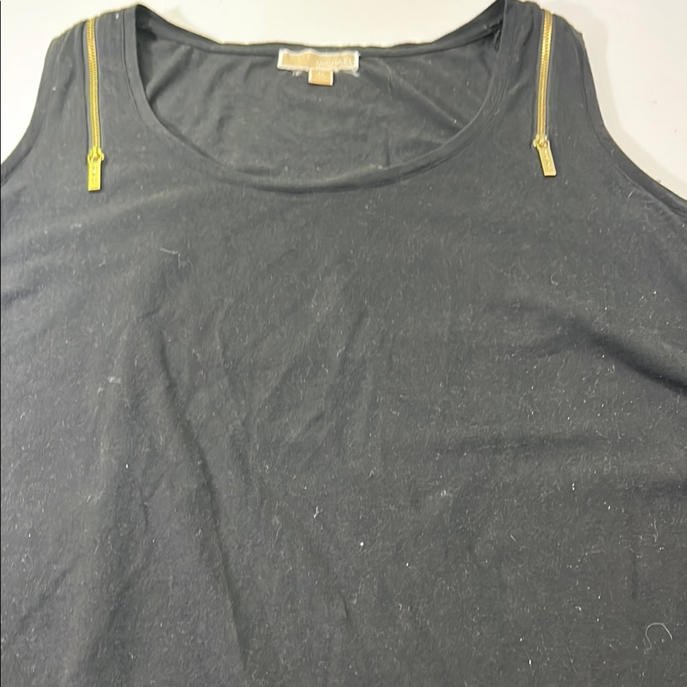 Michael Kors Black Sleeveless Top - Picture 6 of 16